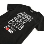 Maglietta Nera Big Balls Kamado Bono - immagine 2