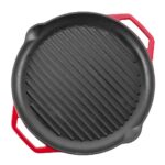 Piastra rigata con manici 34 cm Rossa Grand Feu