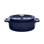 Pentola Ovale 5,6 Lt. Blu Grand Feu - immagine 2